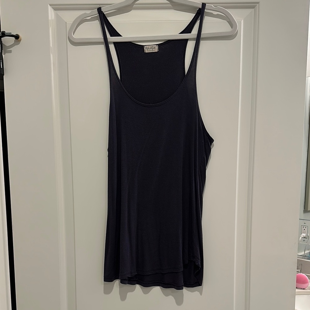 Women's Navy Tank Top